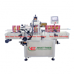 Máy dán nhãn hộp thiếc tự động