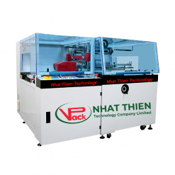 Máy đóng gói màng co tự động dao thẳng